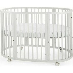 Stokke Sleepy Πολυμορφική Κούνια με Στρώμα 70x120 Λευκή