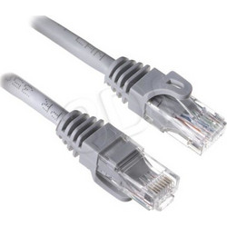 Alantec U/UTP Cat.5e Καλώδιο Δικτύου Ethernet 0.5m Grey