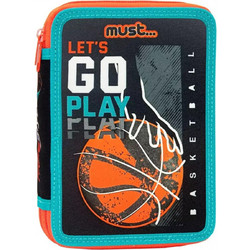 Must Let's Go Play Κασετίνα Γεμάτη με 2 Θήκες Πολύχρωμη 585069