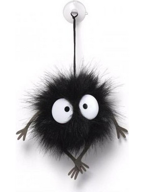Semic Studio Ghibli Noiraude Ball Chain Λούτρινο 7cm