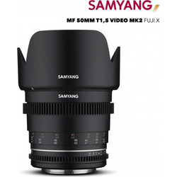 Samyang MF 50mm T1.5 VDSLR MK2 Fuji X