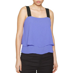 DKNY Γυναικείο Καλοκαιρινό Top Μωβ P32A7M21-AF5