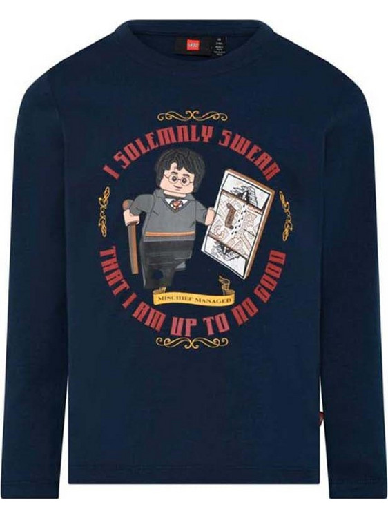Lego Παιδικό T-Shirt Μακρυμάνικο Navy Μπλε 12010984-590