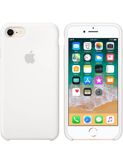 Apple Silicone Back Cover White (iPhone 8/7)