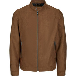 Jack & Jones Ανδρικό Μπουφάν Δερματίνη Μπεζ 12223141