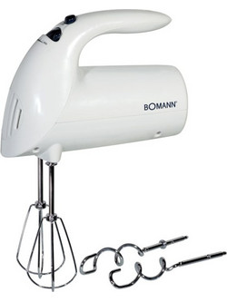 Bomann HM 350 CB White Μίξερ Χειρός 250W
