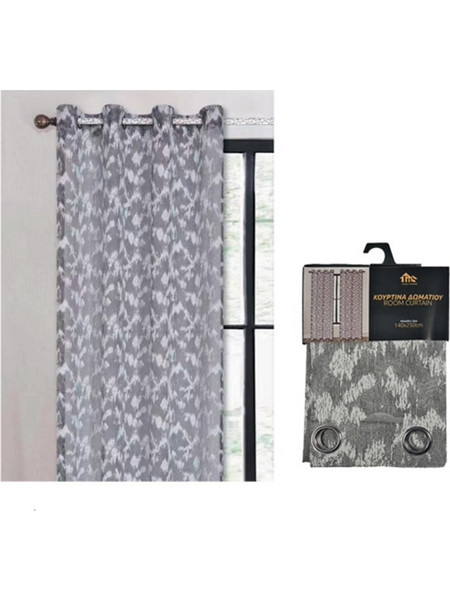Κουρτίνα δωματίου tns σχέδιο 140x250 cm