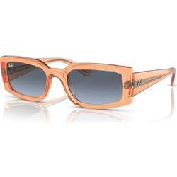 Ray-Ban RB4395 6686/8F Γυαλιά Ηλίου Ορθογώνια Κοκάλινα Πορτοκαλί με Μαύρο Degradee Φακό