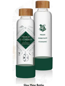 HARRY POTTER - Proud Slytherin - Water Bottle Glass 500ml