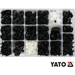 Yato YT-06657 Σετ Πλαστικά Κλιπς για Nissan 408τεμ
