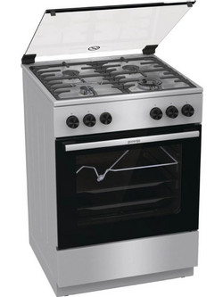 Gorenje GGI6A21XH Κουζίνα Αερίου 60lt με Εστίες Αερίου 60cm