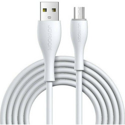 JOYROOM καλώδιο USB σε Micro USB S-1030M8, 2.4A, 1m, λευκό