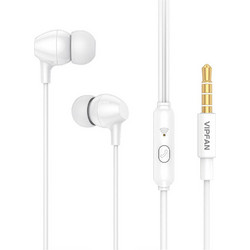 Vipfan M16 Handsfree In-Ear 3.5mm White