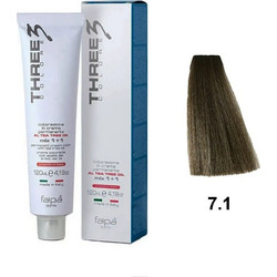 Faipa Three Color 7.1 Ξανθό Σαντρέ Μόνιμη Βαφή Μαλλιών 120ml