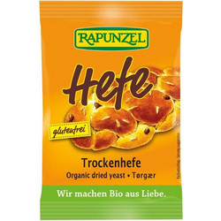 Ξηρή Μαγιά ΧΩΡΙΣ ΓΛΟΥΤΕΝΗ Rapunzel 9g ΒΙΟ