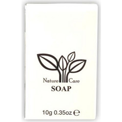 Σαπουνάκι 10gr σε λευκό κουτάκι σειράς nature care Vegan κιβώτιο 400 τμχ
