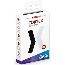 Ultimate Guard Cortex Sleeves Japanese Size Black (60)