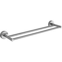 Διπλή πετσετοκρεμάστρα σατινέ UNO 1252 99 KARAG 50cm