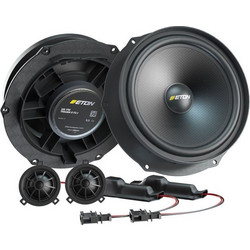 Eton VW TIGUAN II F2.1 Σετ Ηχεία Αυτοκινήτου Διαιρούμενα 6.5" 2 Δρόμων 80W RMS