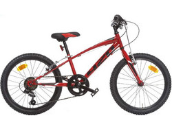 Dino Bikes MTB Boy Παιδικό Ποδήλατο Πόλης 20" Κόκκινο