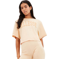 Ellesse Lanetto Γυναικείο Αθλητικό Crop Top Σομόν SGR17855-209
