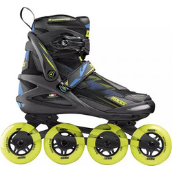 Roces Helium W Tif Inline Rollers Ενηλίκων Μαύρα Κίτρινα