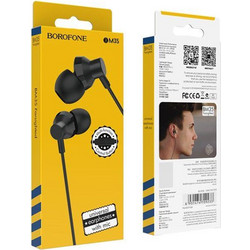 Borofone BM35 Handsfree In-Ear 3.5mm Black