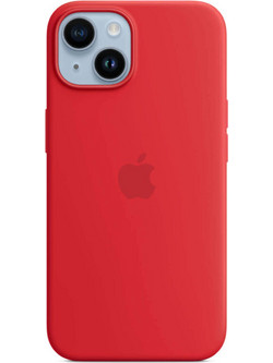 Apple Silicone Case with MagSafe Red (iPhone 14)
