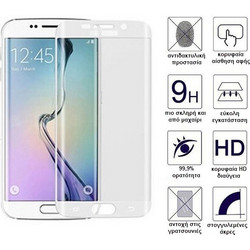 Samsung Galaxy S6 Edge 4D clear tempered glass 9H