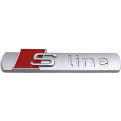 Αυτοκόλλητο Σήμα Αυτοκινήτου S Line σε Ασημί ΧρώμαΚωδικός: 18964570