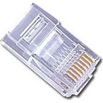 Cablexpert PLUG3UP6/100 wire connector 1 Transparent