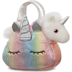 Aurora World Τσαντάκι Με Λούτρινο Unicorn 61253