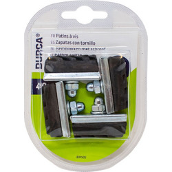 ΤΑΚΑΚΙΑ ΦΡΕΝΩΝ ΠΟΔΗΛΑΤΟΥ ΒΙΔΩΤΑ 40 mm (4 ΤΕΜ.) DURCA (801502)