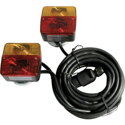 ΣΕΤ ΜΑΓΝΗΤΙΚΑ ΦΩΤΑ ΟΡΟΦΗΣ ΤΡΕΙΛΕΡ 12V 7 PIN CARPOINT (0440003)