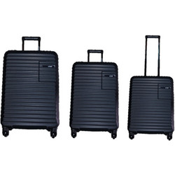 Rain RB8071 Σετ Βαλίτσες 3τμχ Μαύρες