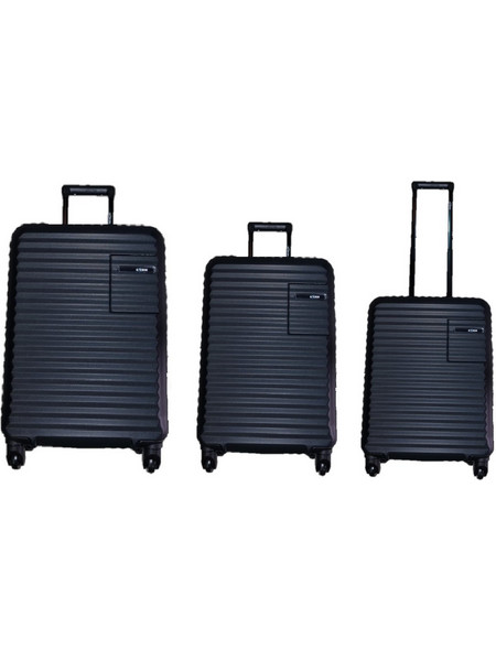 Rain RB8071 Σετ Βαλίτσες 3τμχ Μαύρες