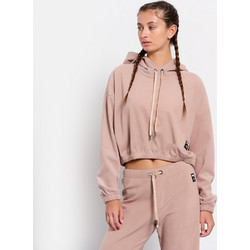 BodyTalk Γυναικείο Αθλητικό Crop Top με Κουκούλα Nude 1232-901325-00965