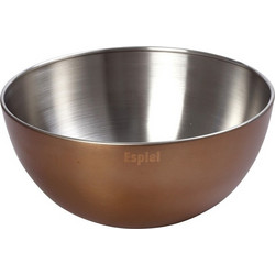 Μπωλ ανοξείδωτο ματ χάλκινο 28,5x28,5x15 εκ. Rap117 Espiel