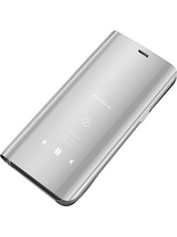 Θήκη Clear View για το Huawei Y5 2019 Silver