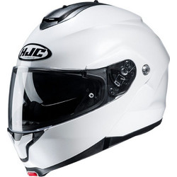 HJC C91 Pearl White Κράνος Μηχανής Flip-Up 1500gr