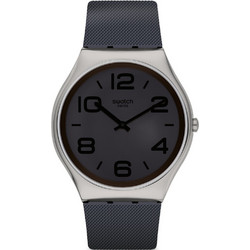 Swatch Day Trick Ανδρικό Ρολόι με Γκρι Καουτσούκ Λουράκι SS07S110