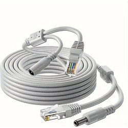 Καλώδιο CCTV Ethernet για κάμερα IP RJ45 + power cable 10M 300200400 OEM