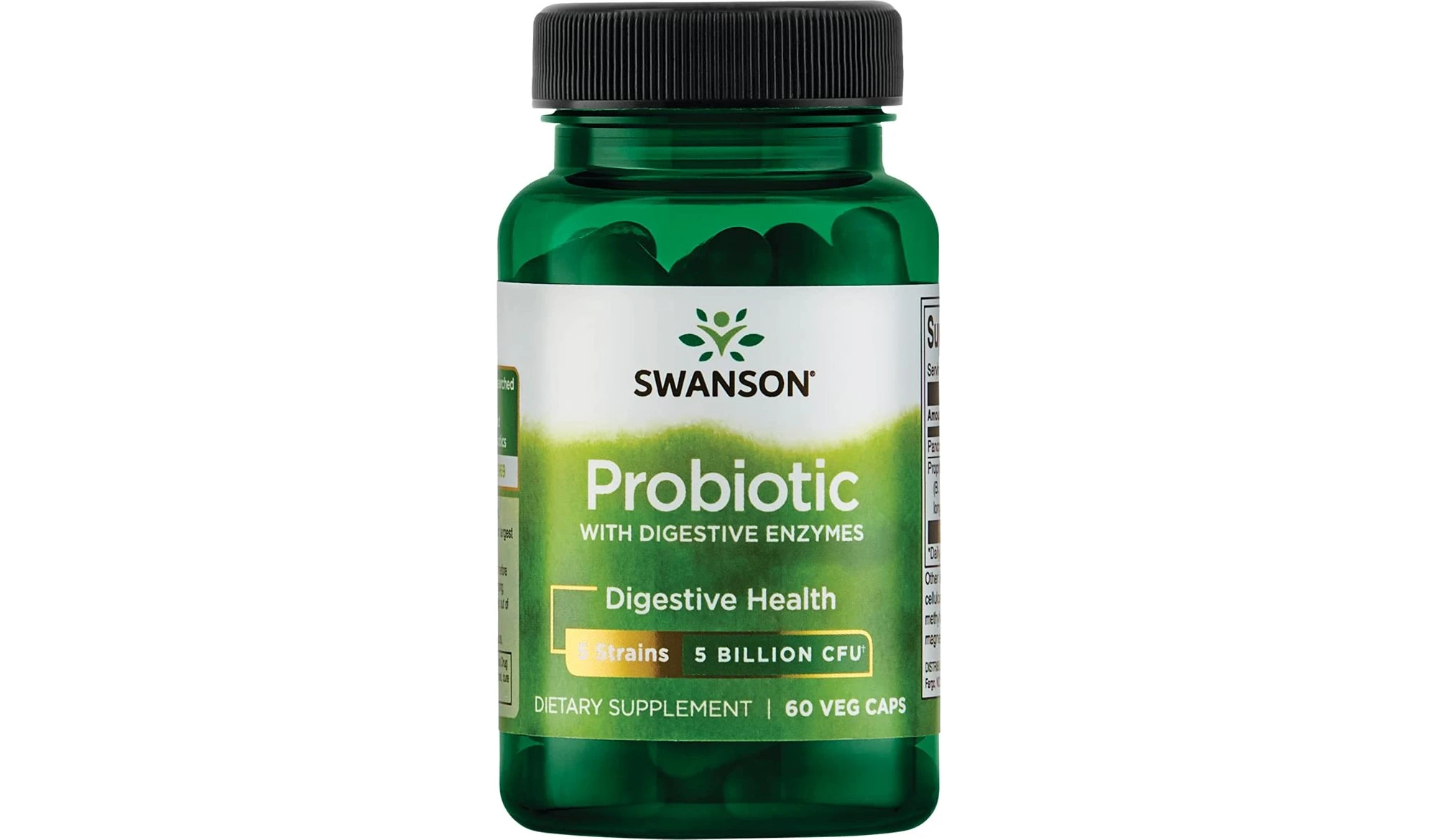 Swanson Probiotic with Digestive Enzymes 60 Κάψουλες BestPrice.gr