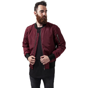 Urban Classics 2-Tone Ανδρικό Μπουφάν Bomber Μπορντό TB1446 Urban Classics 2-Tone Ανδρικό Μπουφάν Bomber Μπορντό TB1446