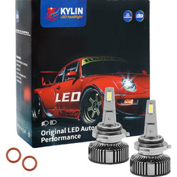Led Λάμπες Αυτοκινήτου - Φορτηγού 9006 HB4 12V-24V CANBUS 90W 6500K 8000LM 2 X 45W V13-9006