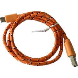 Micro USB Cable 1m (Orange)