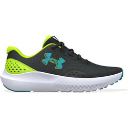 Under Armour BGS Surge 4 Παιδικά Αθλητικά Παπούτσια για Τρέξιμο Ανθρακί 3027103-003