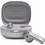 JBL Live Flex Ακουστικά Bluetooth Earbud Ανθεκτικά στο Νερό Silver