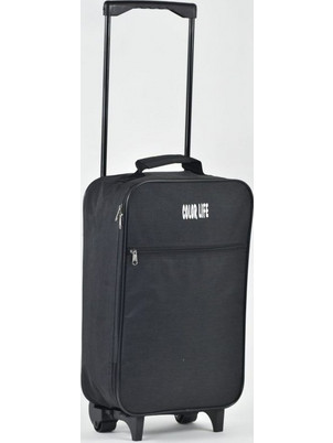 Colorlife 18696 Βαλίτσα Καμπίνας 53x30x16cm με 2 Ρόδες Μαύρη