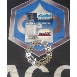 Δισκοπλακα Πνευστη Μαργαρίτα Polini Racing 200mm 5 Τρύπες 4mm πάχος για πολλά μοντέλα Piaggio/Gilera/Vespa 50-125-150-180cc μαζί με βίδες αποστάτες κα